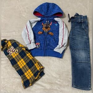 3️⃣ Pieces Of Boys Clothes Size 4